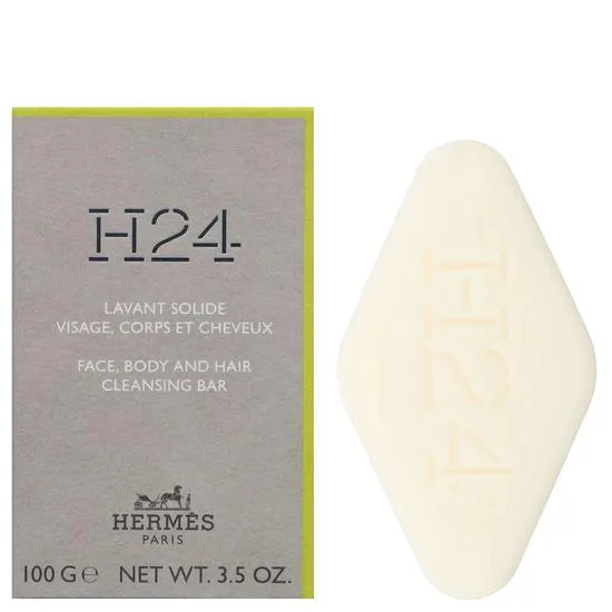 Hermès H24 Face Body & Hair Cleansing Bar 100g