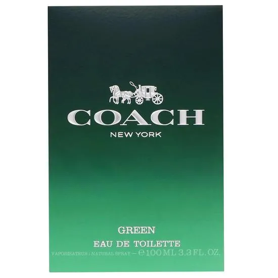 Coach Green Eau De Toilette 100ml