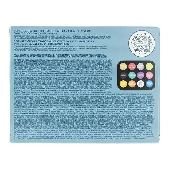 MAC Connect In Colour Eyeshadow Palette Hi-Fi Colour 12.2g