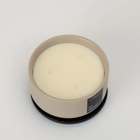 French Connection Stone Collection Warm Vanilla & Cashmere Candle 224G