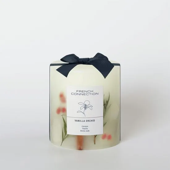 French Connection Botanical Infused Vanilla Orchid Candle 660g