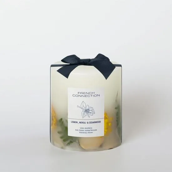 French Connection Botanical Collection Lemon Neroli & Cedarwood Candle 660g