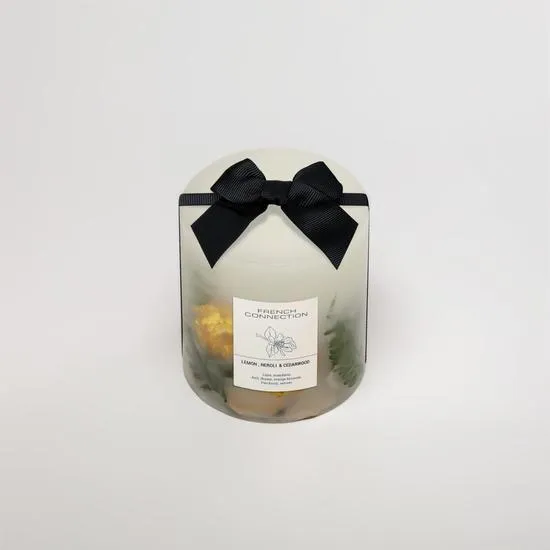 French Connection Botanical Collection Lemon Neroli & Cedarwood Candle 660g