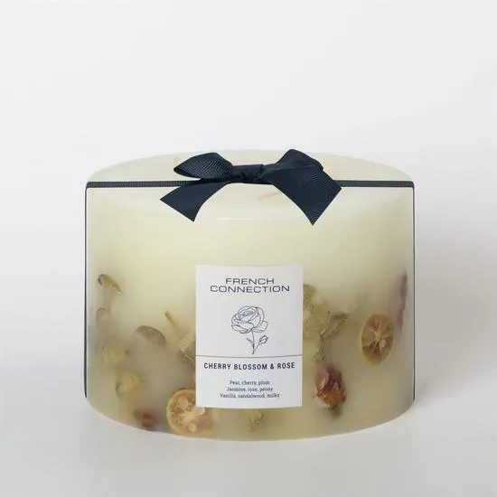 French Connection Botanical Collection Cherry Blossom & Rose Candle 1500G