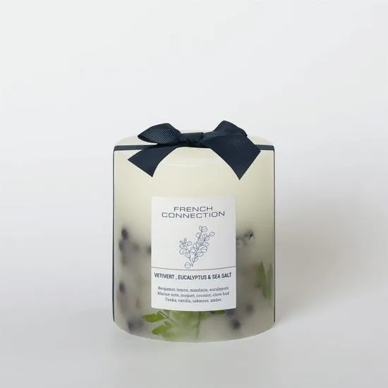French Connection Botanical Collection Vetivert Eucalyptus & Sea Salt Candle 1500G