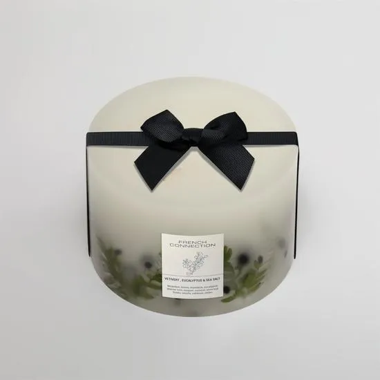 French Connection Botanical Collection Vetivert Eucalyptus & Sea Salt Candle 1500G