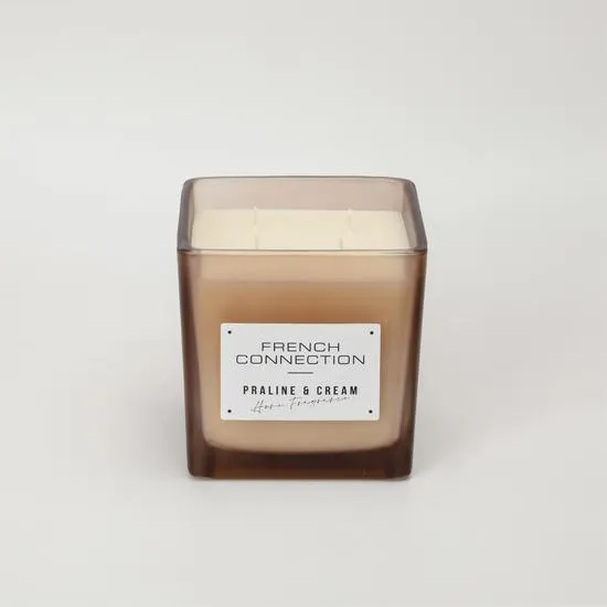 French Connection Autumn Collection Praline & Cream Candle 220g