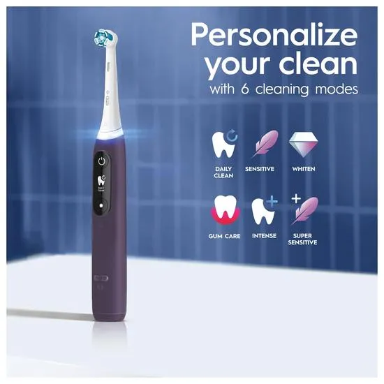 Oral B iO 8 Electric Toothbrush Violet