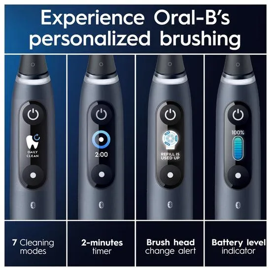 Oral B iO 9 Black Electric Toothbrush Black