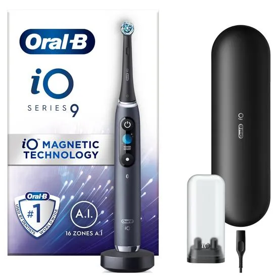 Oral B iO 9 Black Electric Toothbrush Black