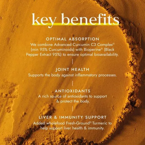 Fushi Turmeric C3 & Bioperine Extract 60 Capsules