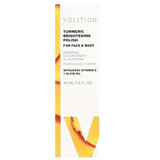 Volition Beauty Turmeric Brightening Polish For Face & Body 45ml