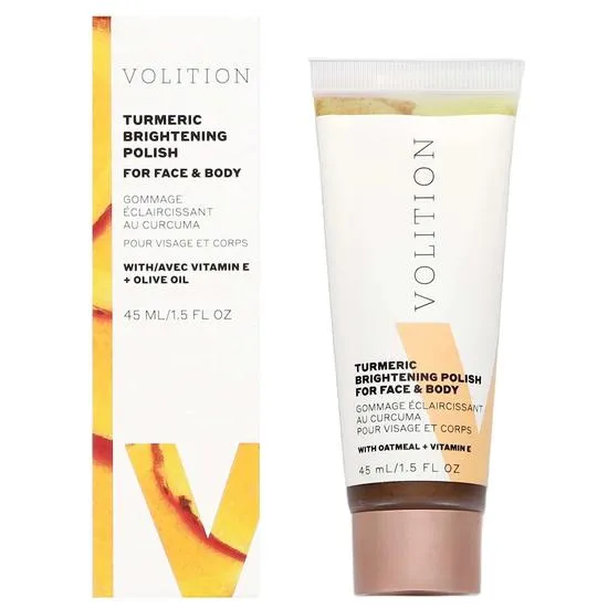 Volition Beauty Turmeric Brightening Polish For Face & Body 45ml