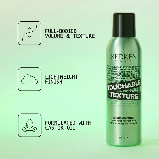 Redken Touchable Texture Mousse Spray 200ml