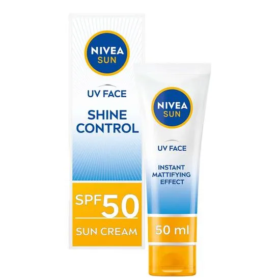 Nivea UV Face Shine Control SPF 50 Cream 50ml