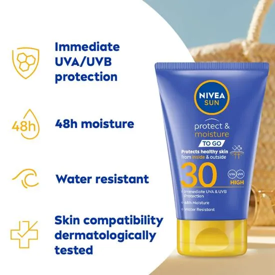 Nivea Protect & Moisture To Go SPF 30 Lotion 50ml