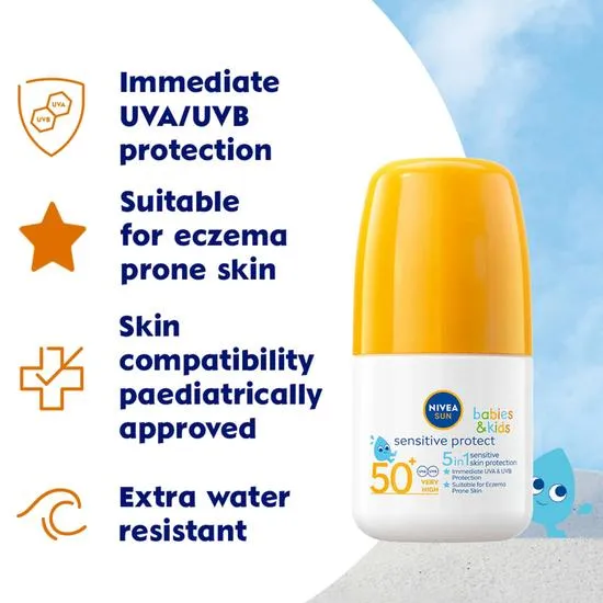 Nivea Sun Babies Sensitive Protect SPF 50+ Roll On 50ml