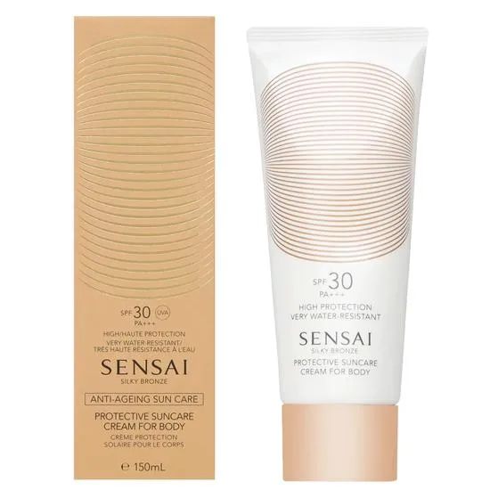 Sensai Silky Bronze Sun Protective Cream For Body SPF 30 150ml
