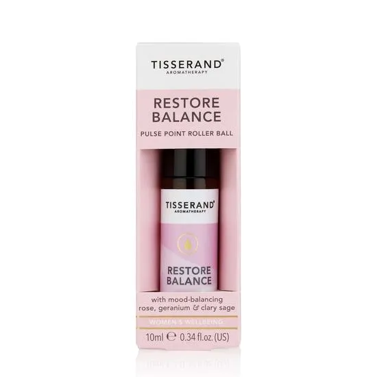 Tisserand Aromatherapy Restore Balance Pulse Point Roller Ball 10ml