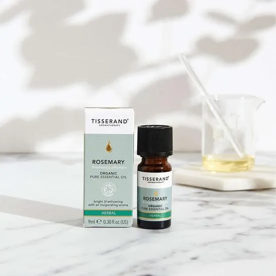 Tisserand Aromatherapy Pure Essential Oils Rosemary Organic Essential Oil 9ml