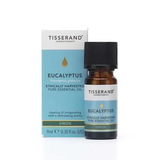 Tisserand Aromatherapy Pure Essential Oils Eucalyptus Organic Essential Oil 9ml