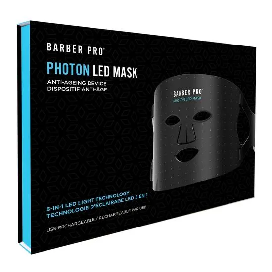 BARBER PRO Photon LED Light Therapy Facial Mask