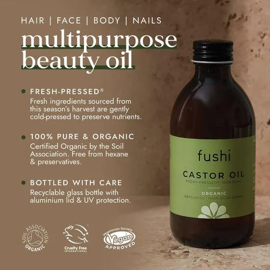 Fushi Organic Castor Oil 30ml