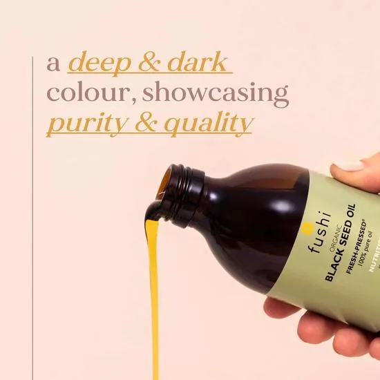 Fushi Organic Health Oils Organic Black Seed Oil 100ml