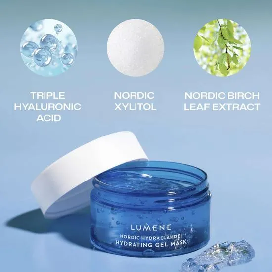 Lumene Nordic Hydra [LAHDE] Hydrating Gel Mask 100ml