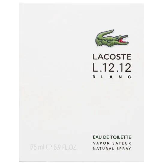 Lacoste L.12.12 Blanc Eau De Toilette 175ml
