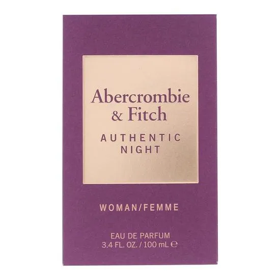 Abercrombie & Fitch Authentic Night Eau De Parfum 100ml