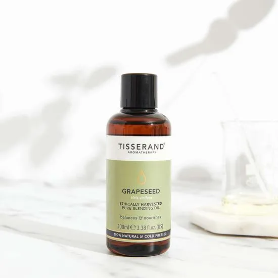 Tisserand Aromatherapy Grapeseed Pure Blending Oil 100ml