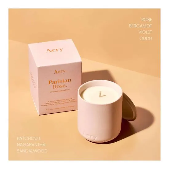 Aery Living Fernweh Parisian Rose Candle 280g
