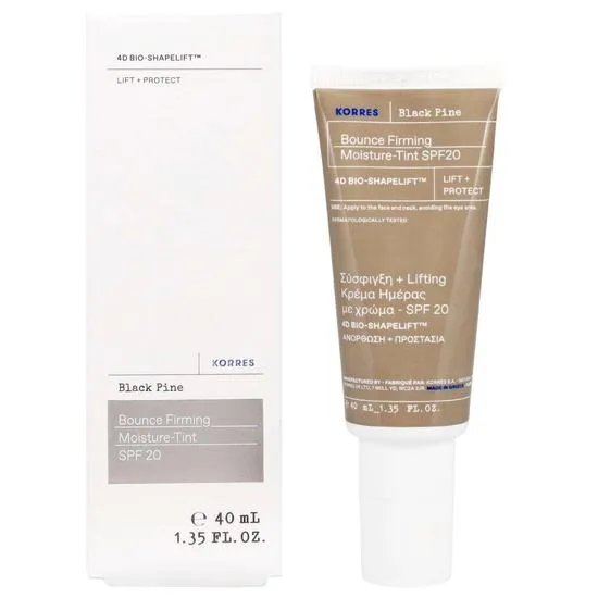 Korres Black Pine 4d BioShapeLift Bounce Firming Tinted Moisturiser SPF 20 40ml