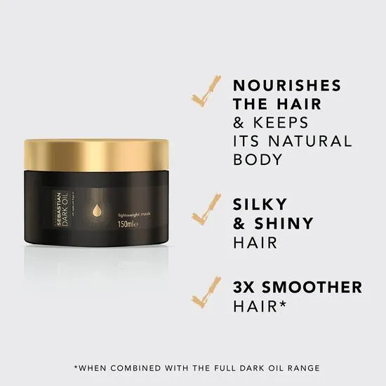 Sebastian Professional Dark Oil Lightweight Mask 150ml