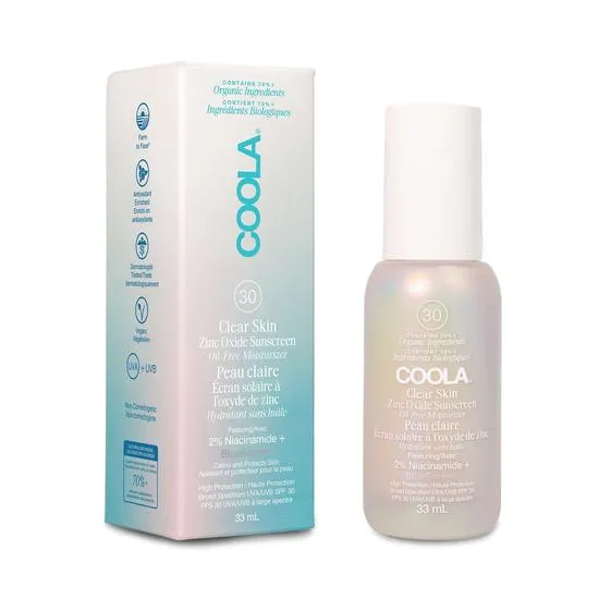 Coola Clear Skin Mineral Oil-Free Sunscreen SPF 30 33ml