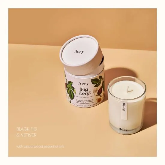 Aery Living Botanical Fig Leaf Candle 200g