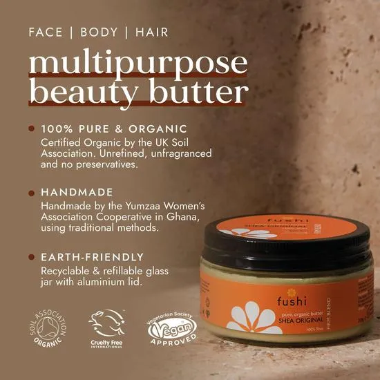Fushi Organic Shea Butter 200g