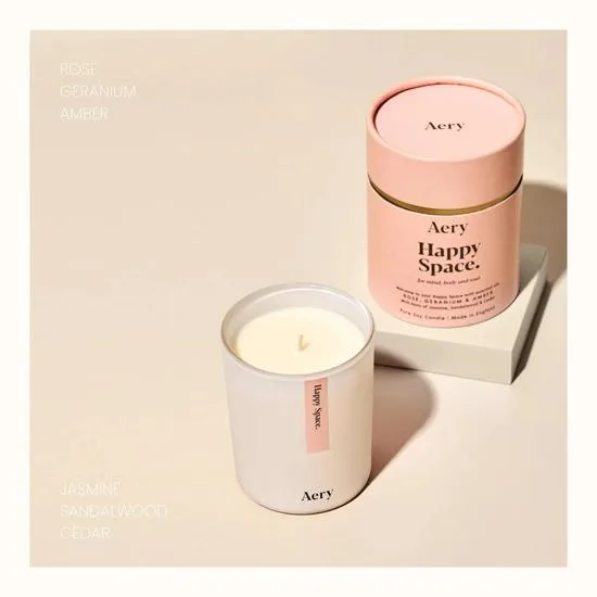 Aery Living Aromatherapy Happy Space Candle 200g