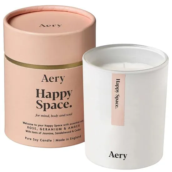 Aery Living Aromatherapy Happy Space Candle 200g