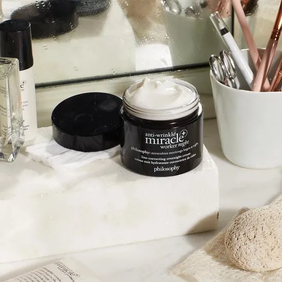 Philosophy Anti-Wrinkle Miracle Worker+ Line-Correcting Overnight Cream 60ml