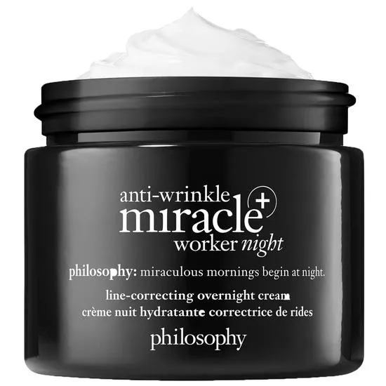 Philosophy Anti-Wrinkle Miracle Worker+ Line-Correcting Overnight Cream 60ml