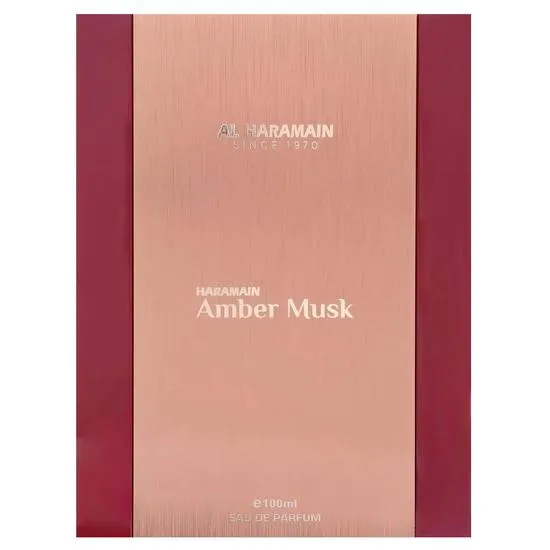 Al Haramain Amber Musk Eau De Parfum 100ml