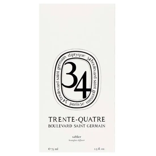 Diptyque 34 Boulevard Saint Germain Hourglass Diffuser 75ml