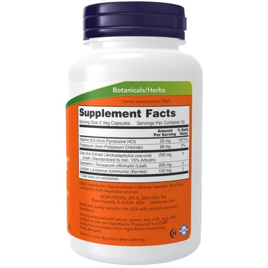 NOW Foods Water Out Capsules 100 Capsules
