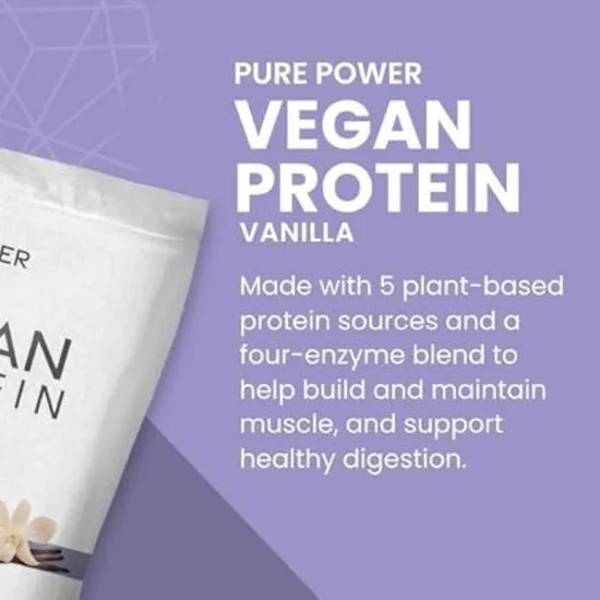 Pure Power Vegan Protein Vanilla 690g