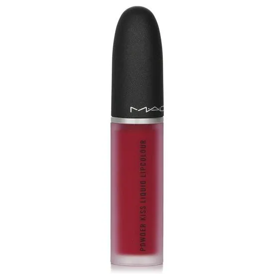 MAC Powder Kiss Liquid Lip Colour 990 More The Mehr-Ier