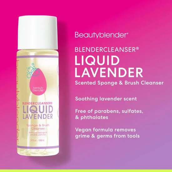 beautyblender Blendercleanser Liquid Lavender Brush & Sponge Cleanser