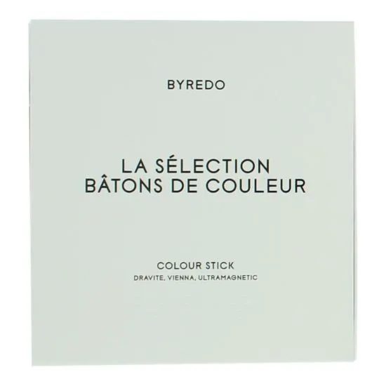 Byredo Colour Stick Set With Leather Pouch Deep Teal Dravite, Vienna + Ultramagnetic 9g