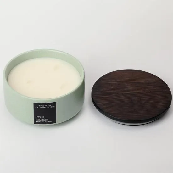 French Connection Stone Collection Wildberry & Patchouli Candle 224G